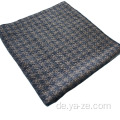 Wollstoff Plaid Tweed schwarzweiß für Mantel